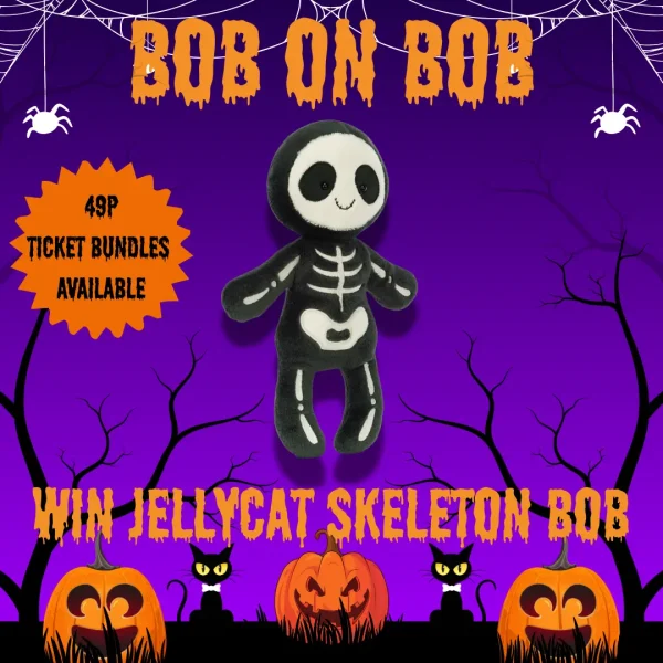 Bob On Bob — Win Jellycat Skeleton Bob