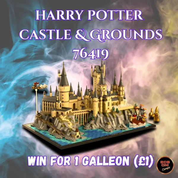 Win LEGO® Hogwarts Castle & Grounds for 1 Galleon (£1)