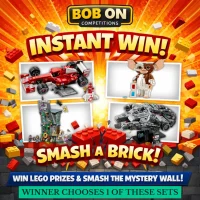 Bob On Brick Smash! Win LEGO & Knock Down the Mystery Wall