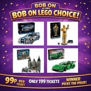 Bob On LEGO Choice! Winner Picks the Prize