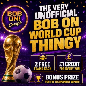 The Very Unofficial Bob On World Cup Thingy ⚽