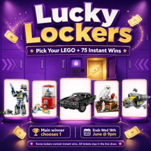 Lucky Lockers | Pick Your LEGO + 75 Instant Wins