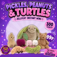 Pickles, Peanuts & Turtles - Jellycat Instant Wins