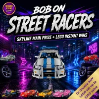 Bob On Street Racers Skyline Main Prize + LEGO Instant Wins