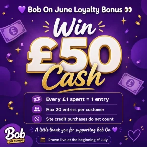 June Loyalty Bonus | £50 Cash