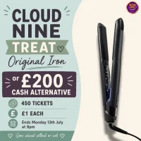 Cloud Nine Treat | Original Iron or £200 Cash | £1 Tickets