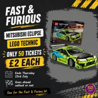 Fast & Furious Mitsubishi Eclipse | LEGO Technic | 50 Tickets
