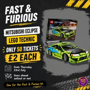 Fast & Furious Mitsubishi Eclipse | LEGO Technic | 50 Tickets