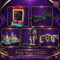 🧱 Pick Your LEGO | Any LEGO Set Up to £170 | 50p a Ticket