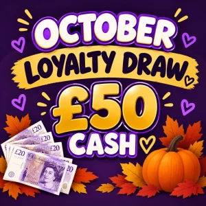 💜 Bob On October Loyalty Bonus 👀 – Win £50 Cash