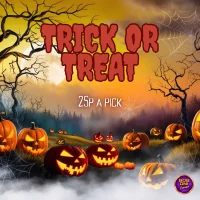 TRICK OR TREAT 🎃 | 25p a Pick