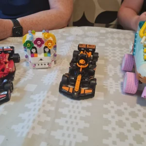 Multiple Instant wins - Dave, with help from all the family building them