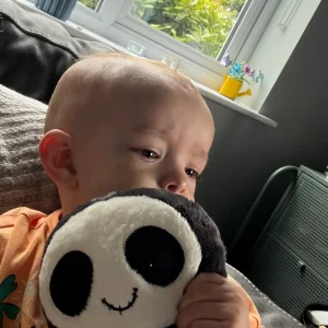 Jellycat Skeleton Bob - Louise featuring her gorgeous Grandson