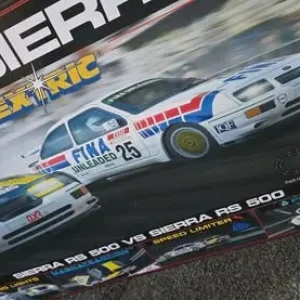 Scalextric - Matty won on only his second go